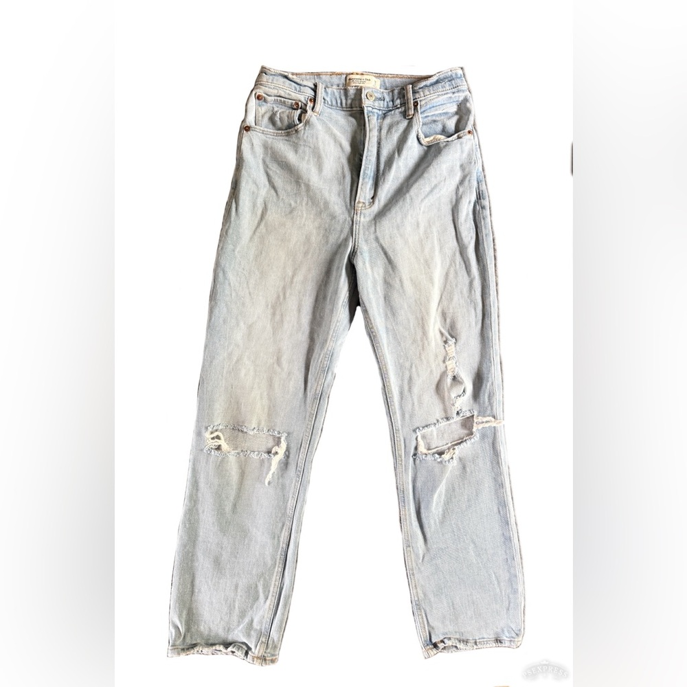 Abercrombie & Fitch Ultra High Rise Ankle Straight Women’s Jeans